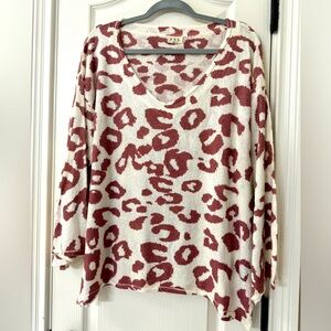 Animal print sweater - POL - Large